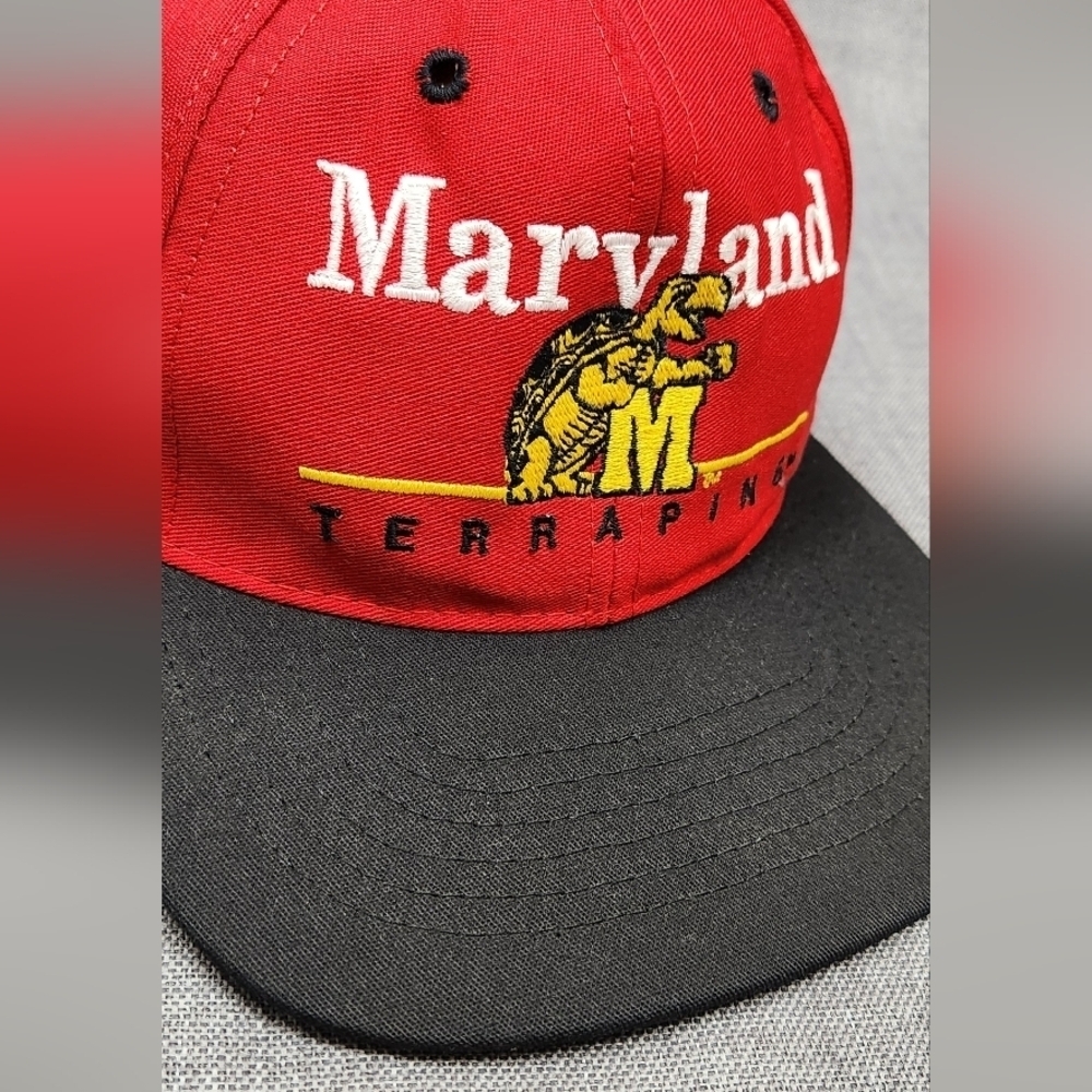 Vintage Maryland Terrapins Twins Enterprise Snapback Hat. Made in USA - Picture 4 of 7